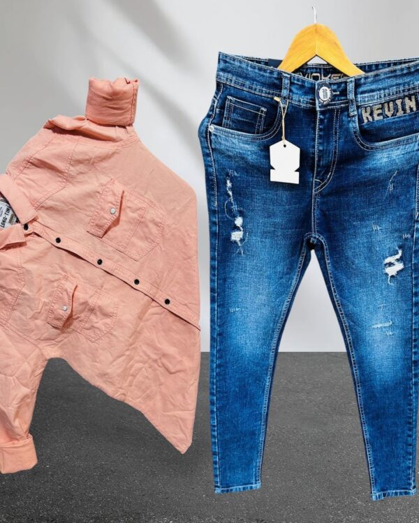 Mens Combo Shirt - Image 2