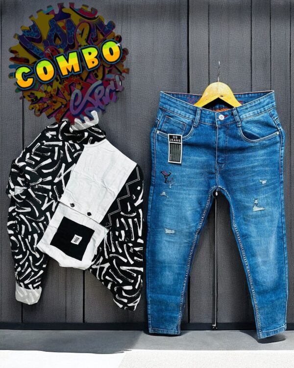 Men's Stylish Funky Combos t shirts & Jeans
